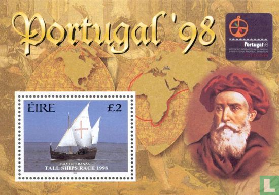 Stamp exhibition Portugal ' 98