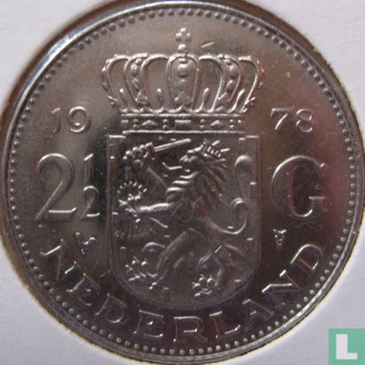 Niederlande 2½ Gulden 1978 - Bild 1