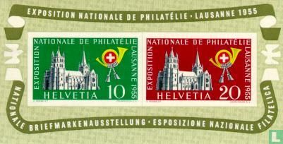Postzegeltentoonstelling Lausanne
