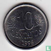 Brazilië 10 centavos 1994 - Afbeelding 1