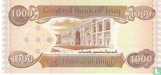 Irak 1.000 Dinare 2003 - Bild 2