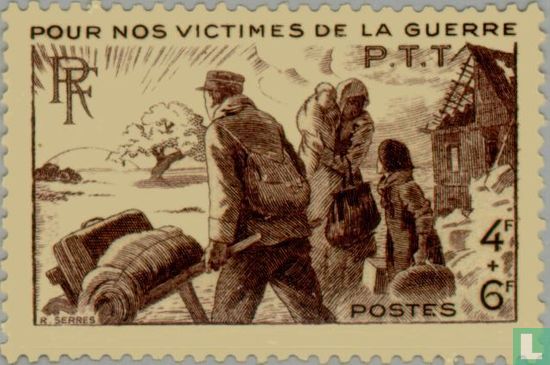 Kriegsgeschädigte Postbeamte