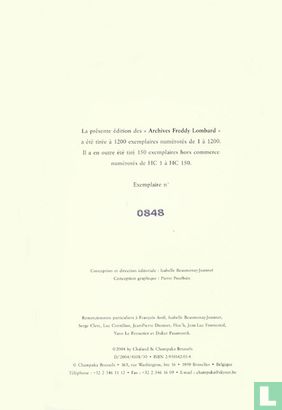 Les Archives Freddy Lombard - Afbeelding 3