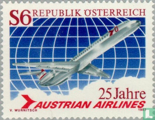 25 Jahre Austrian Airlines