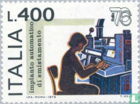 Postzegeltentoonstelling ITALIA '76