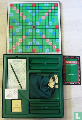 Scrabble De Luxe - met draaibaar bord en tijdklok - Afbeelding 2