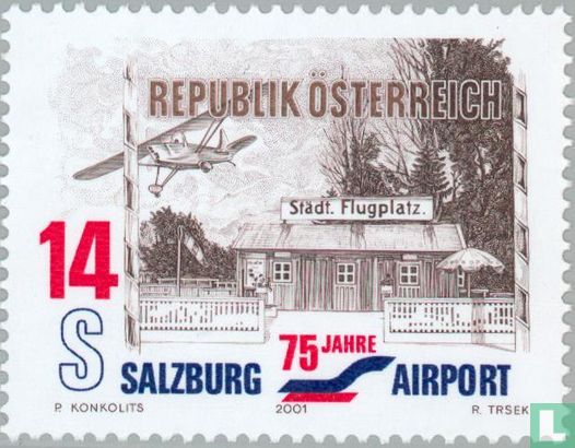 75 years Salzburg airport