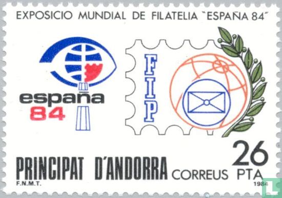 Postzegeltentoonstelling Espana '86