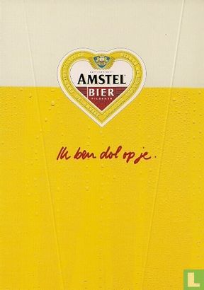 B000477 - Amstel Bier "Ik ben dol op je"  - Afbeelding 1