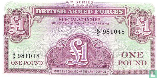 BAF 1 Pound ND (1962) - Image 1