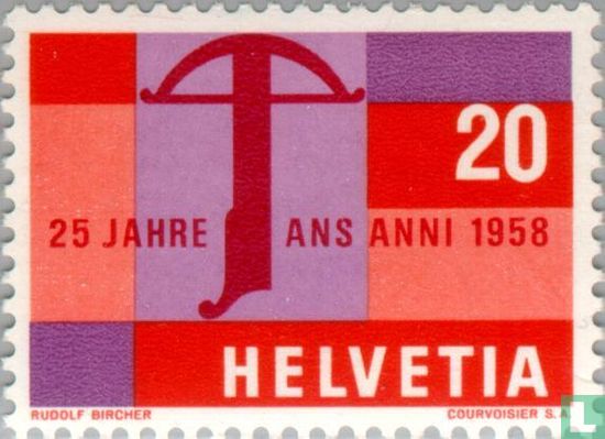 Swiss mark 25 years
