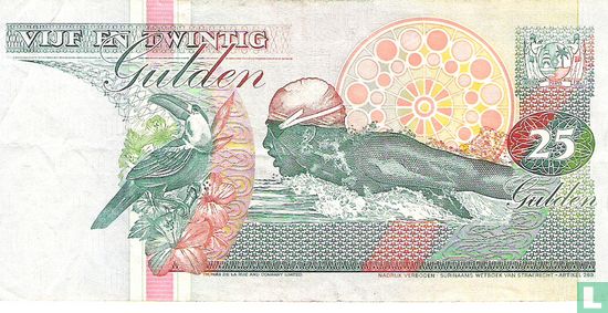 Suriname 25 Gulden 1998 - Afbeelding 2