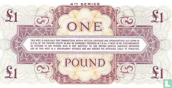 BAF 1 Pound ND (1962) - Image 2