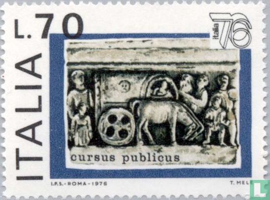 Exposition de timbres ITALIA '76