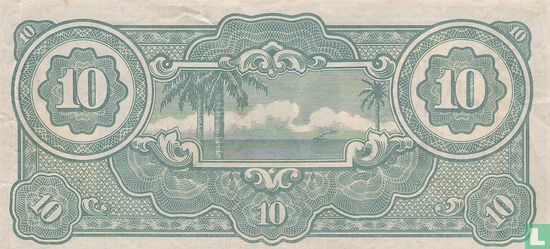 Malaya 10 Dollars ND (1942-44) - Afbeelding 2