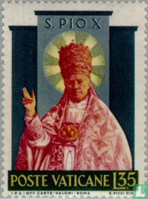 Papst Pius X. Heiligsprechung