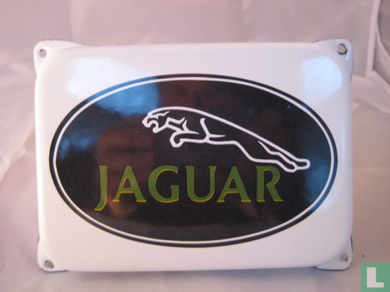 Emaille Bord : Jaguar