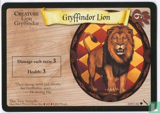 Gryffindor Lion - Afbeelding 1
