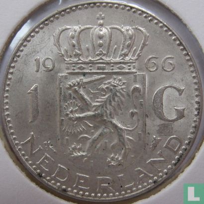 Pays-Bas 1 gulden 1966 - Image 1
