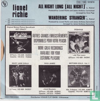 All Night Long (All Night) - Afbeelding 2