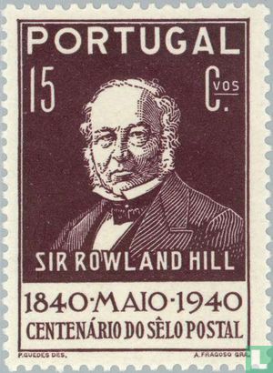 100 years anniversary stamp