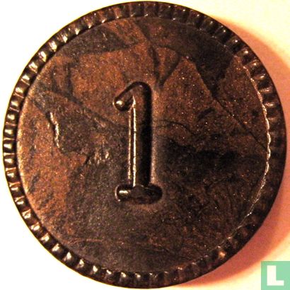 1 cent 1951 "ministerie van oorlog" - Image 1