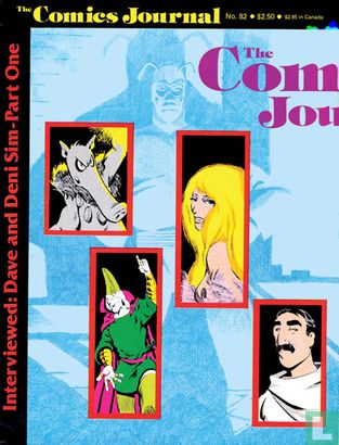The Comics Journal 82 - Afbeelding 1