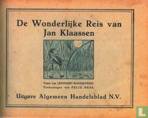 De wonderlijke reis van Jan Klaassen - Afbeelding 1