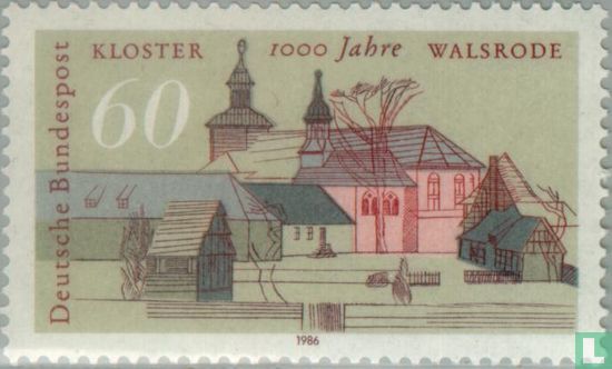 Walsrode en klooster Walsrode 986-1986