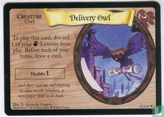Delivery owl - Image 1