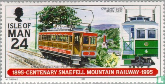 100 years Snaefell tramway