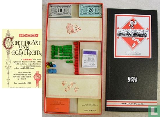 Monopoly de Luxe - 1e replica met certificaat - Image 2