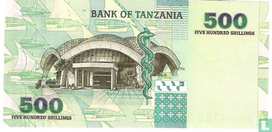 Tanzania 500 Shilingi - Afbeelding 2
