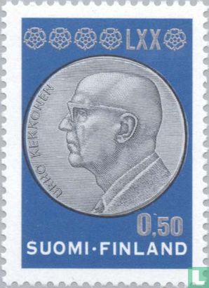 President Kekkonen 70 years