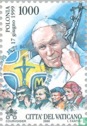Reisen von Papst Johannes Paul II. im Jahr 1999