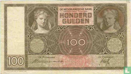 100 guilder Netherlands (PL97.c1) - Image 1