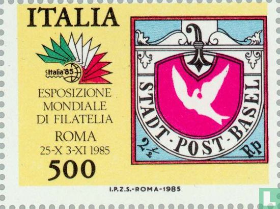 Postzegeltentoonstelling ITALIA '85