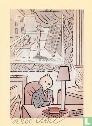 Veilingkaart Tintin