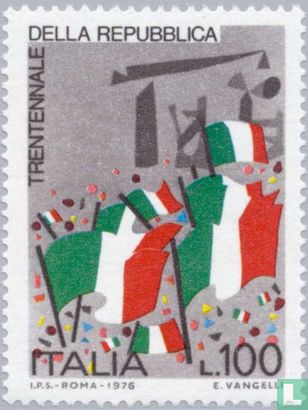 Republic of Italy 30 years