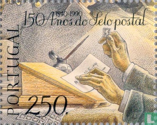 150 jaar postzegeljubileum