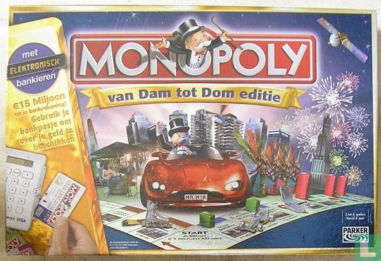 Monopoly van Dam tot Dom - met eletronisch bankieren - Image 1