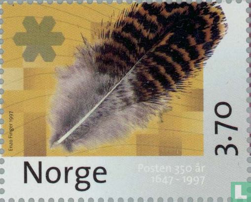 350 jaar Noorse post