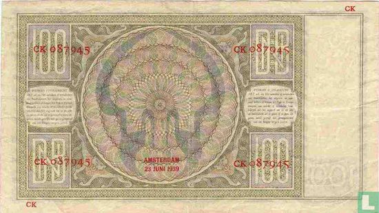 100 gulden Nederland (PL97.c1) - Afbeelding 2