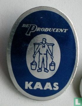 De Producent Kaas (staand ovaal) [blauw]