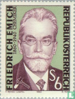  Friedrich Emich, 50e sterfjaar