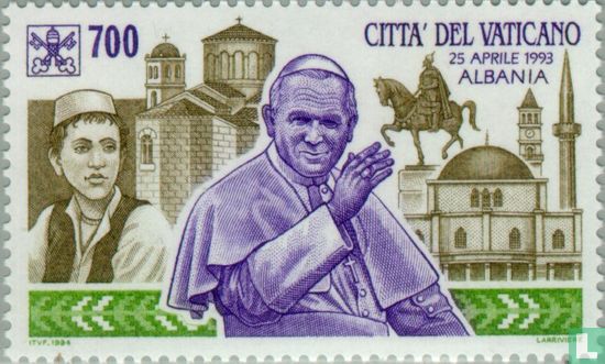Travels of Pope John Paul II in 1992