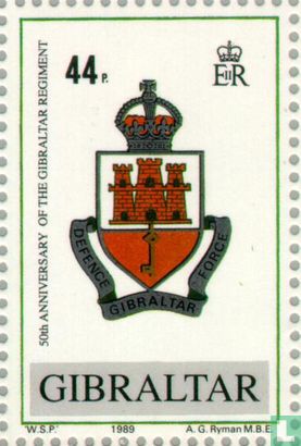 Régiment Gibraltar 1939-1989
