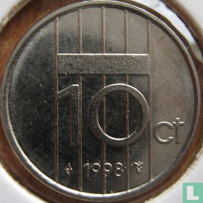 Netherlands 10 cents 1998 - Image 1