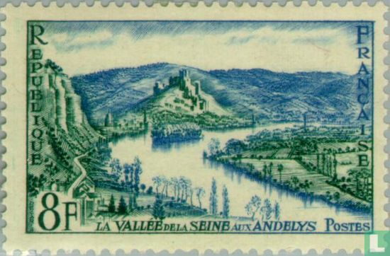 Seine valley near Andelys