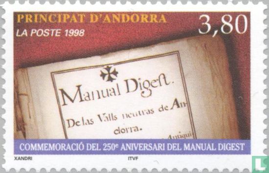 Manuel Digest 250 années